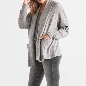 Lucky Brand Cloud Jersey Cardigan- EUC